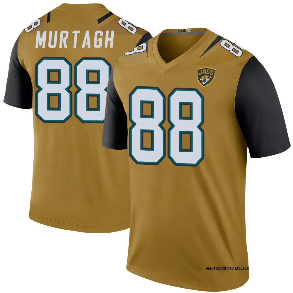 Legend Gold Men s Patrick Murtagh Jacksonville Jaguars Color Rush Bold Jersey Jaguars Store