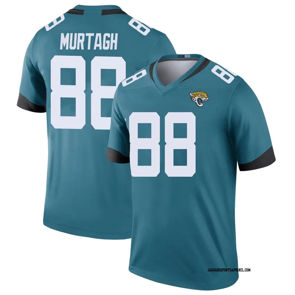 Legend Teal Youth Patrick Murtagh Jacksonville Jaguars Color Rush Jersey Jaguars Store