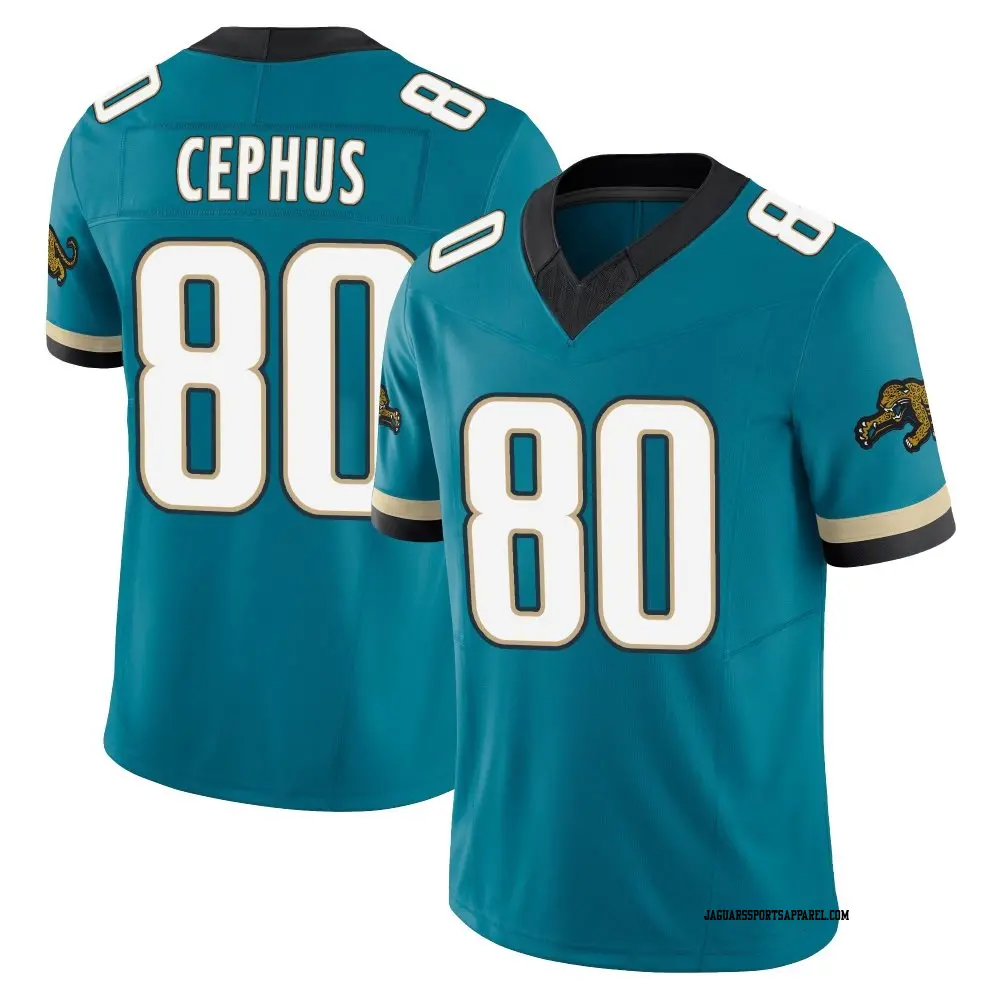 Limited Teal Youth Joshua Cephus Jacksonville Jaguars Prowler Throwback Vapor F.U.S.E. Jersey